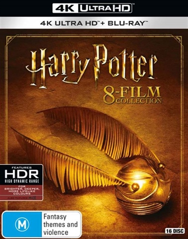 Harry Potter: 8 Film Collection 4K UHD+BR 16 Discs - CeX (AU